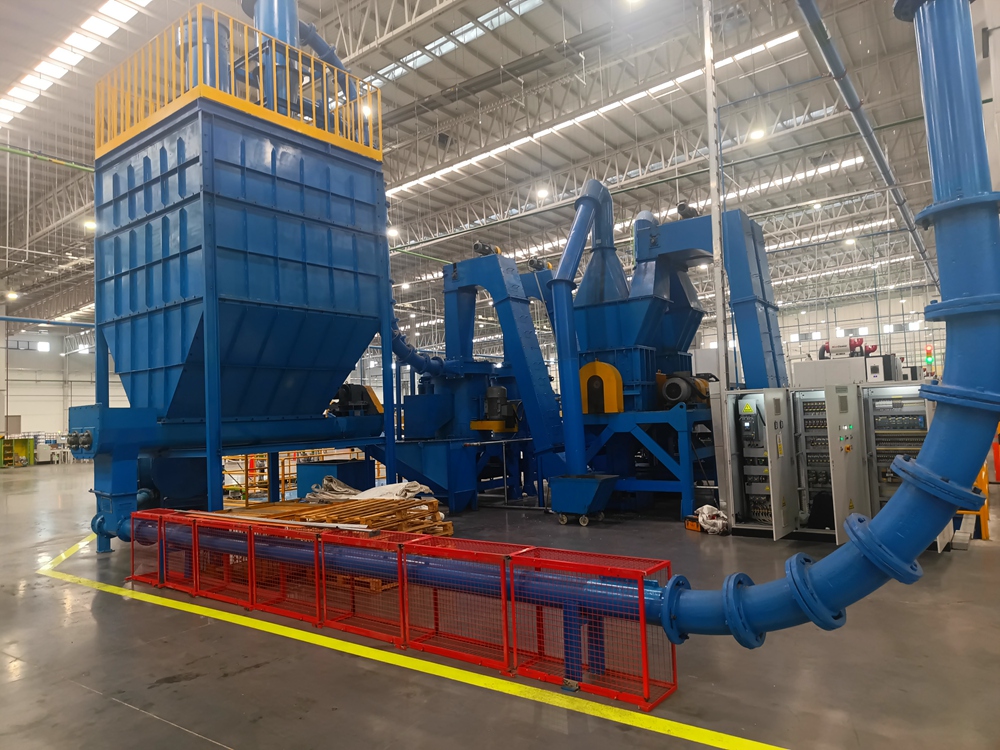Aplicación del reciclaje y la regeneración de los vidrios de aluminio mecanizados