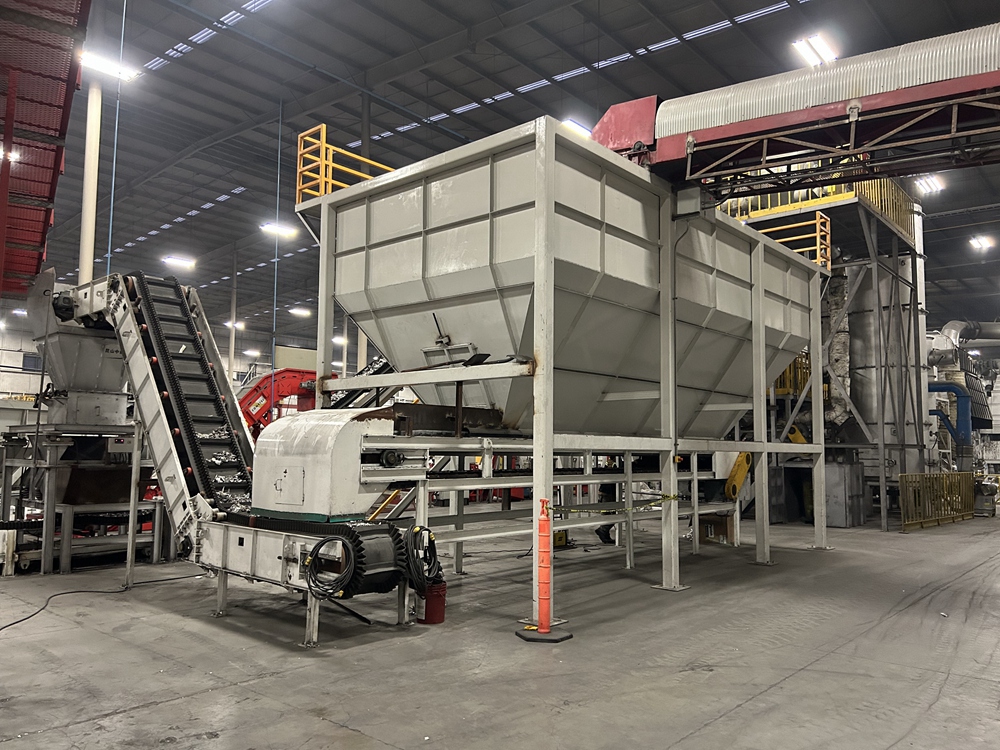 Reciclaje de virutas de aluminio en operaciones de fundición